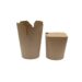 Boîte Pâtes Carton - Carton de 500, Kraft, Ø 8,3cm | h.9,9cm, Carton, 480ml