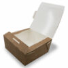 Barquette Carton PET Ouvert 14.cm 12.5x14.1cm 12.5x6cm