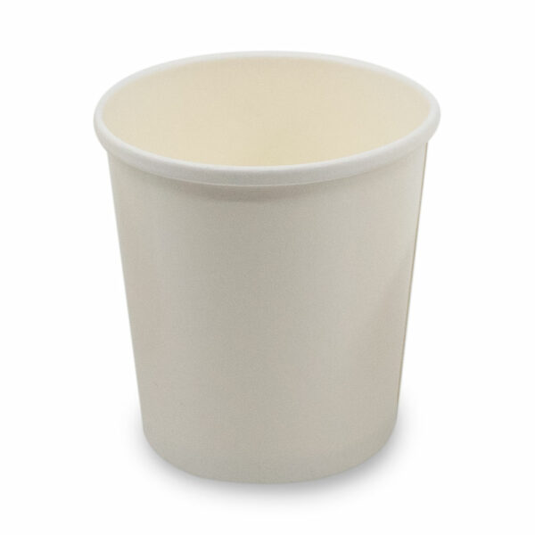 Pot à Soupe Carton Blanc Ø 9.5cm h.10cm