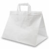 Sac Cabas avec Anses Papier Blanc 32x22x25cm