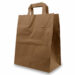 Sac Cabas avec Anses Papier Kraft Brun 26x7x33cm