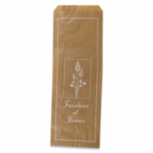 Sac Sandwich Papier Blanc 9+6x34cm