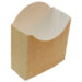 Barquette Frites Carton Kraft Made In France 9.5x4x15.5cm