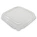 Couvercle Micro-Ondable PP pour Saladier Bagasse 17x17cm