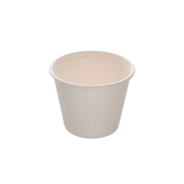 Pot à Soupe Bagasse Biodégradable ø10.5cm h.8.3cm