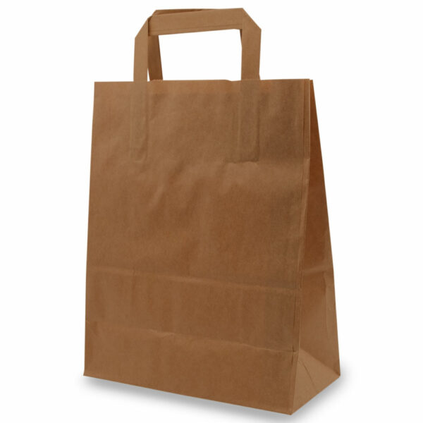 Sac Cabas avec Anses Papier Kraft 22x10x29cm