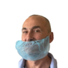 Cache Barbe - Carton de 1000, Bleu, Taille Unique, PLP non tissé