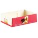 Boîte Pâtissière Sans Couvercle Carton Décorée – Made in France - Carton de 100, Décoré, 16x11x5cm, Carton
