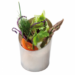 Verrine tube - Carton de 100, Argent, Ø 3,5x3,2cm H. 5,5cm, 30ml, PS