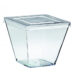 Verrine Emeraude + Couvercle - Carton de 100, Transparent, 6,5x6,5x6cm, 155ml, PS/RPET