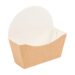 Étui pour Bagel Carton - Carton de 1000, Brun, 120x46x60/120mm, Carton