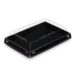 Boîte Luxifood® slim avec Couvercle – Made in France - Carton de 160, Noir/Naturel, 18x12,5x2cm, 365ml, Carton/PP + PET/rPET