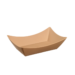 Barquette Snacking PP réutilisable Loop - Carton de 60, Beige Foncé, 205x135x57mm, 500ml, PP
