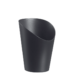 Pot à Frites PP réutilisable Loop - Carton de 120, Noir, H125mm ∅91mm, PP